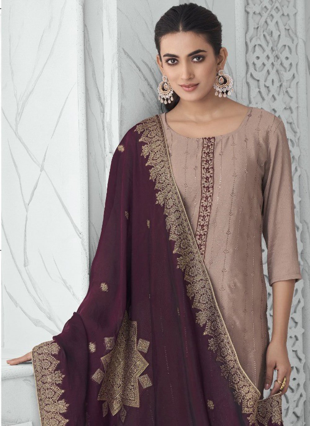 Purple Patiala Punjabi Salwar Kameez Suit Dupatta Made to Measure Suit for  Women and Girls Patiala Shalwar Suit by Dazzlingera - Etsy