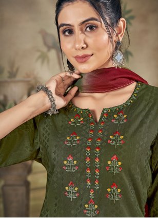 Embroidered work color Viscose fabric Embroidered Party Wear Kurti