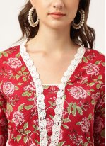 Multi Colour Cotton  Printed Designer Salwar Kameez