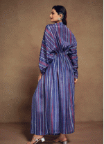 Art Silk Printed Readymade Salwar Suits in