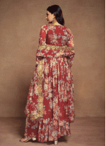 Chiffon Printed Women's Salwar suit