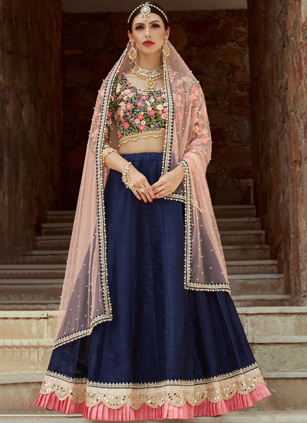 Bridal Lehenga Choli Online Shopping In India | Punjaban Designer Boutique