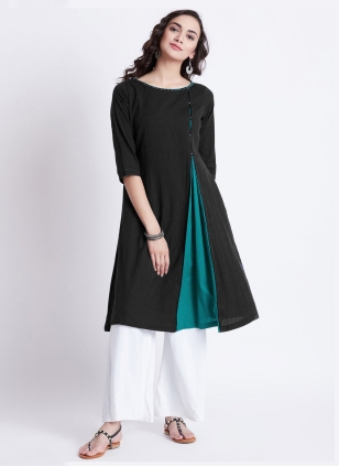 Black Party Designer Kurti