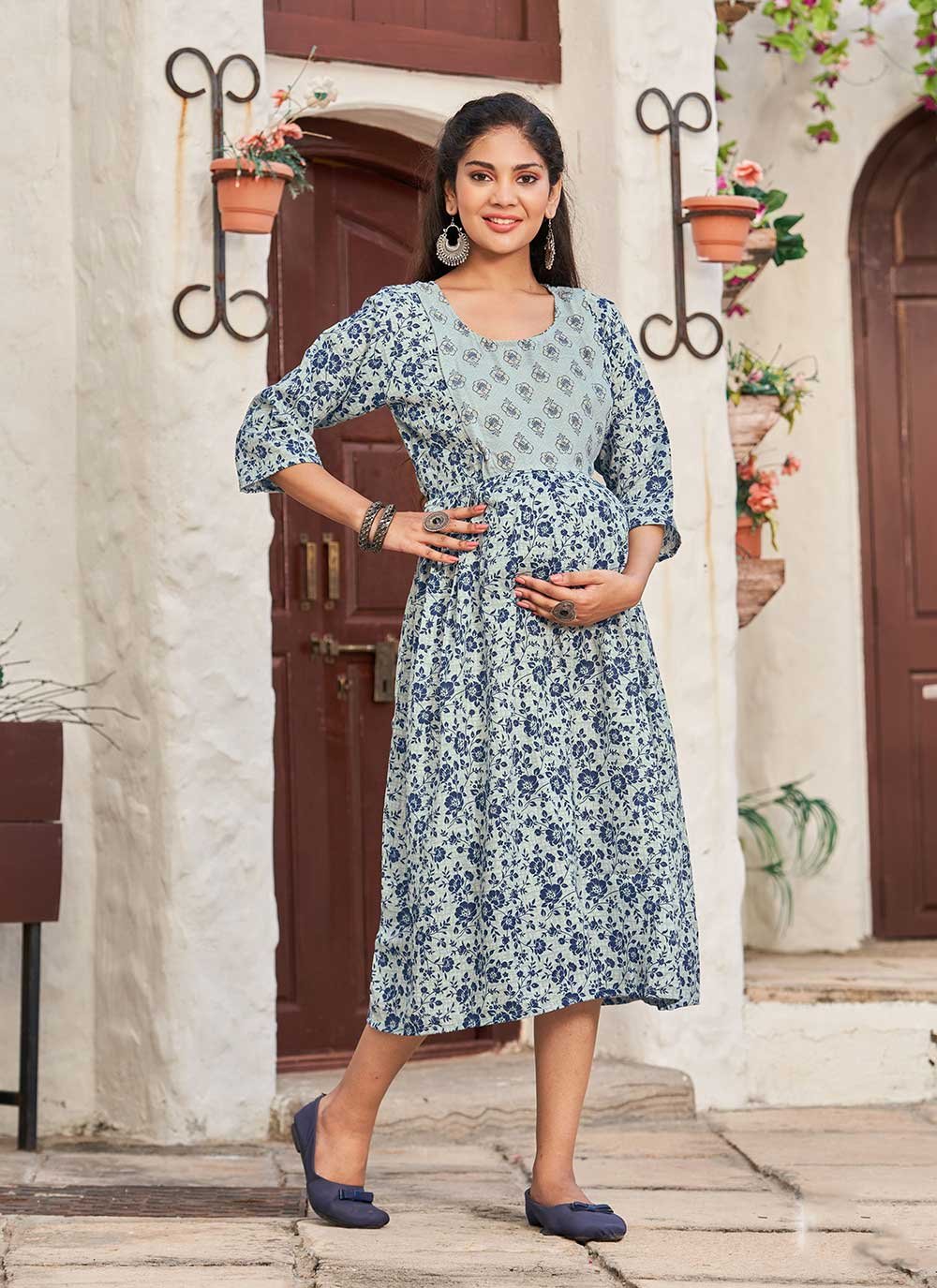 Nyka 1022 New Fancy Party Wear Cotton Printed Kurti Collection - The Ethnic  World