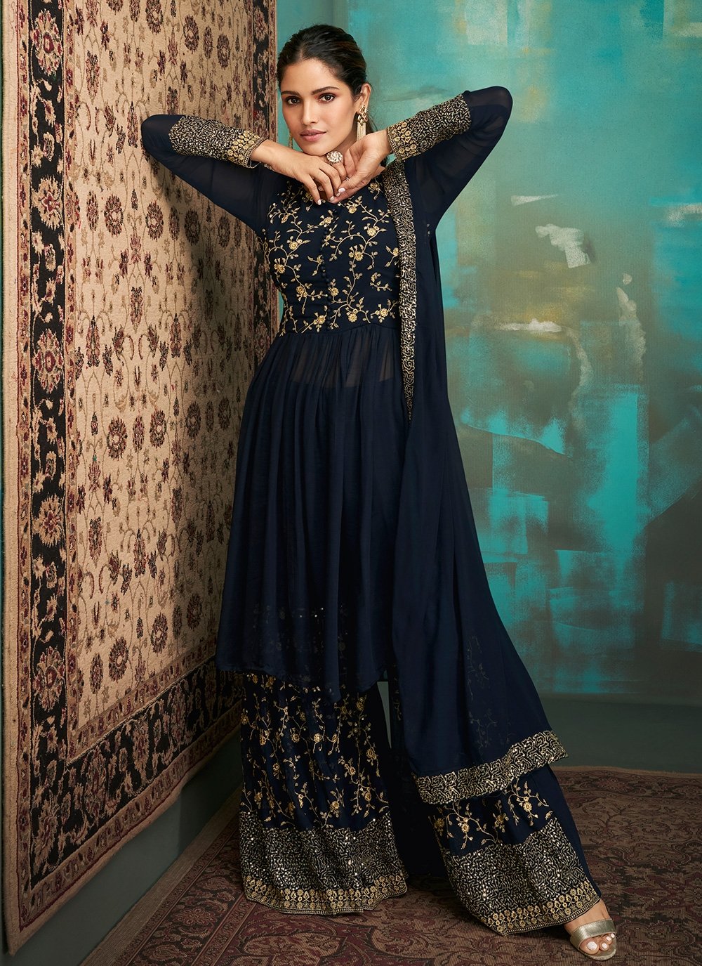 palazzo salwar designs