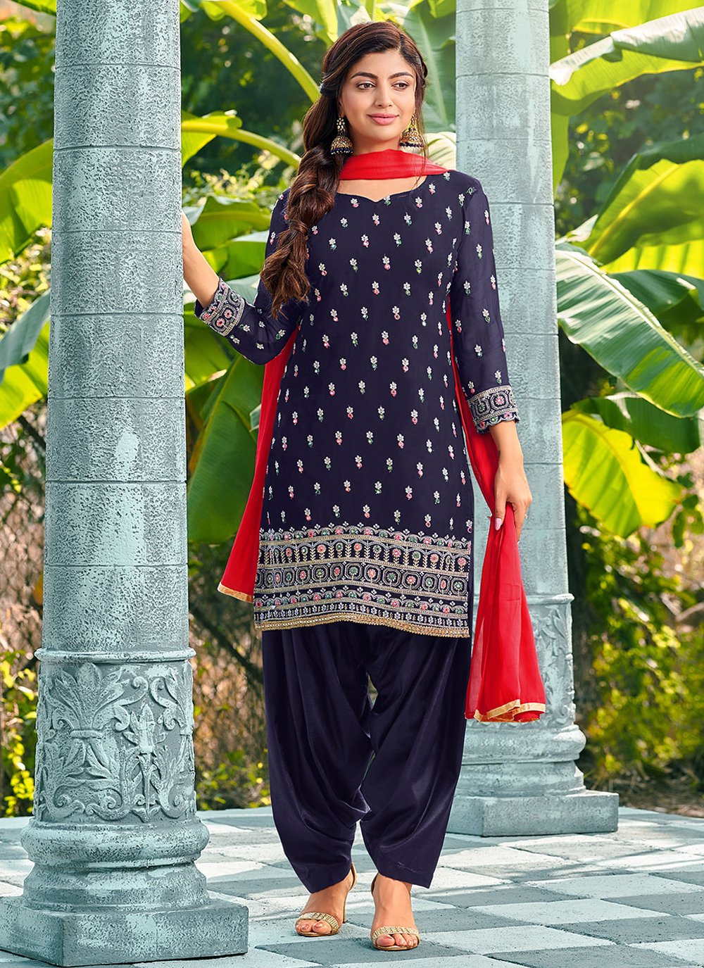 Designer Salwar Suits for Diwali 2022 -Suvidha Fashion