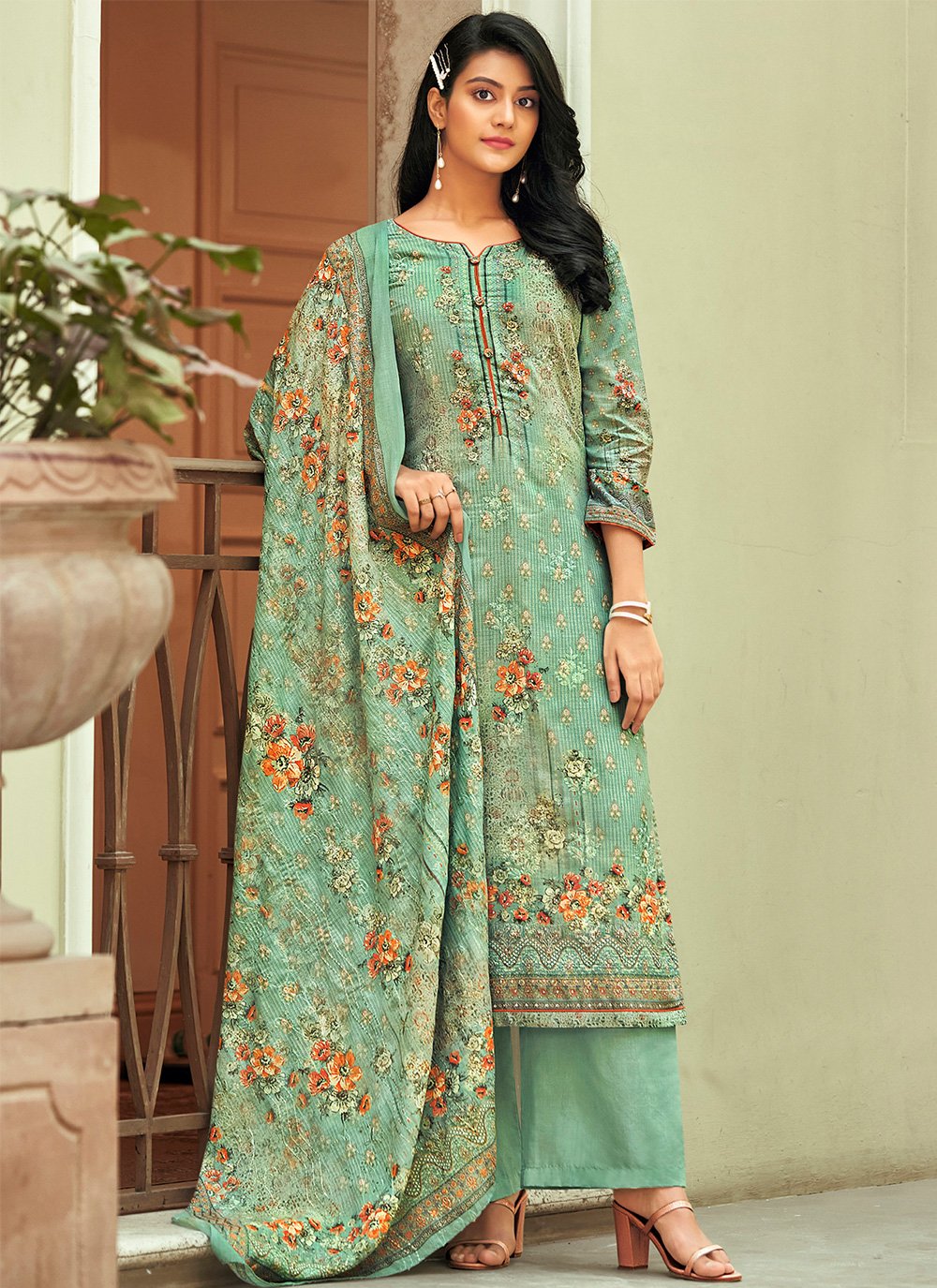 Cotton Salwar Suit | Buy Pure Cotton Salwar Suits Online | KalaNiketan