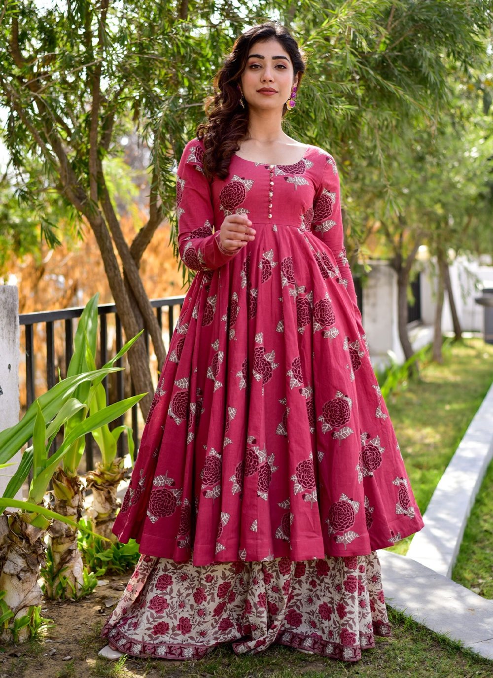 Silk cotton 2024 kurtis online