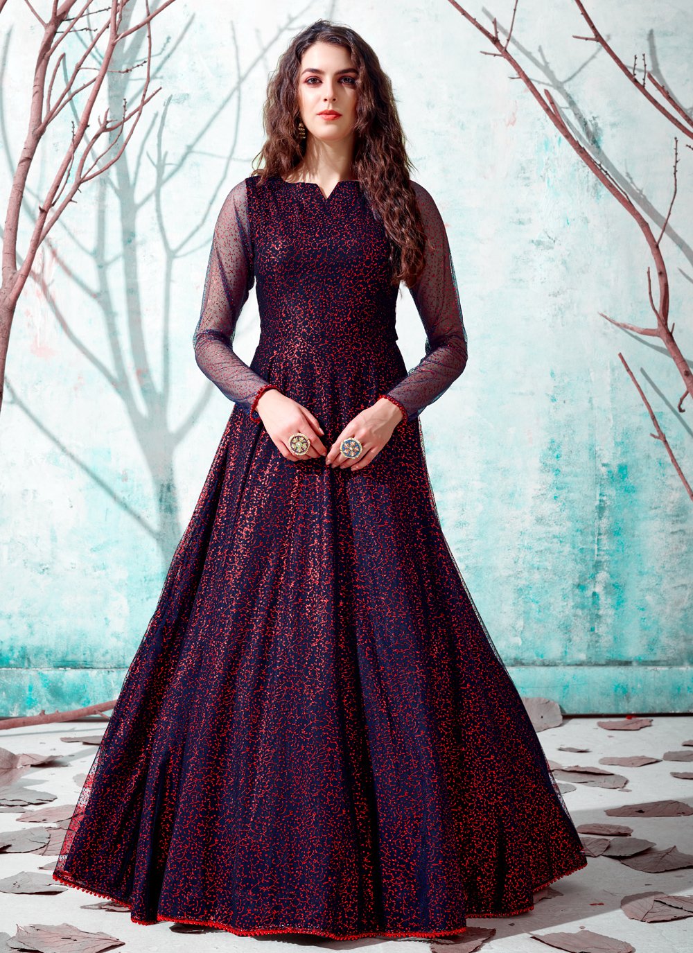 Clothira Net/Lace Embroidered, Self Design Gown/Anarkali Kurta & Bottom  Material Price in India - Buy Clothira Net/Lace Embroidered, Self Design  Gown/Anarkali Kurta & Bottom Material online at Flipkart.com