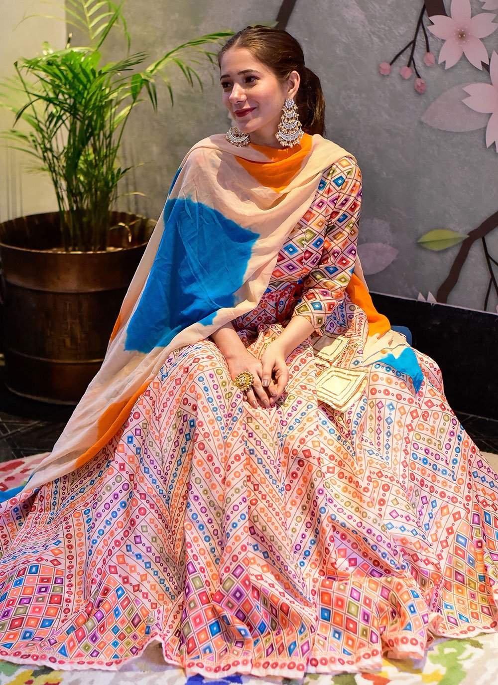 Buy Designer Cotton Silk Fabric Anarkali Suit in Purple Color Online -  SALA2555 | Appelle Fashion