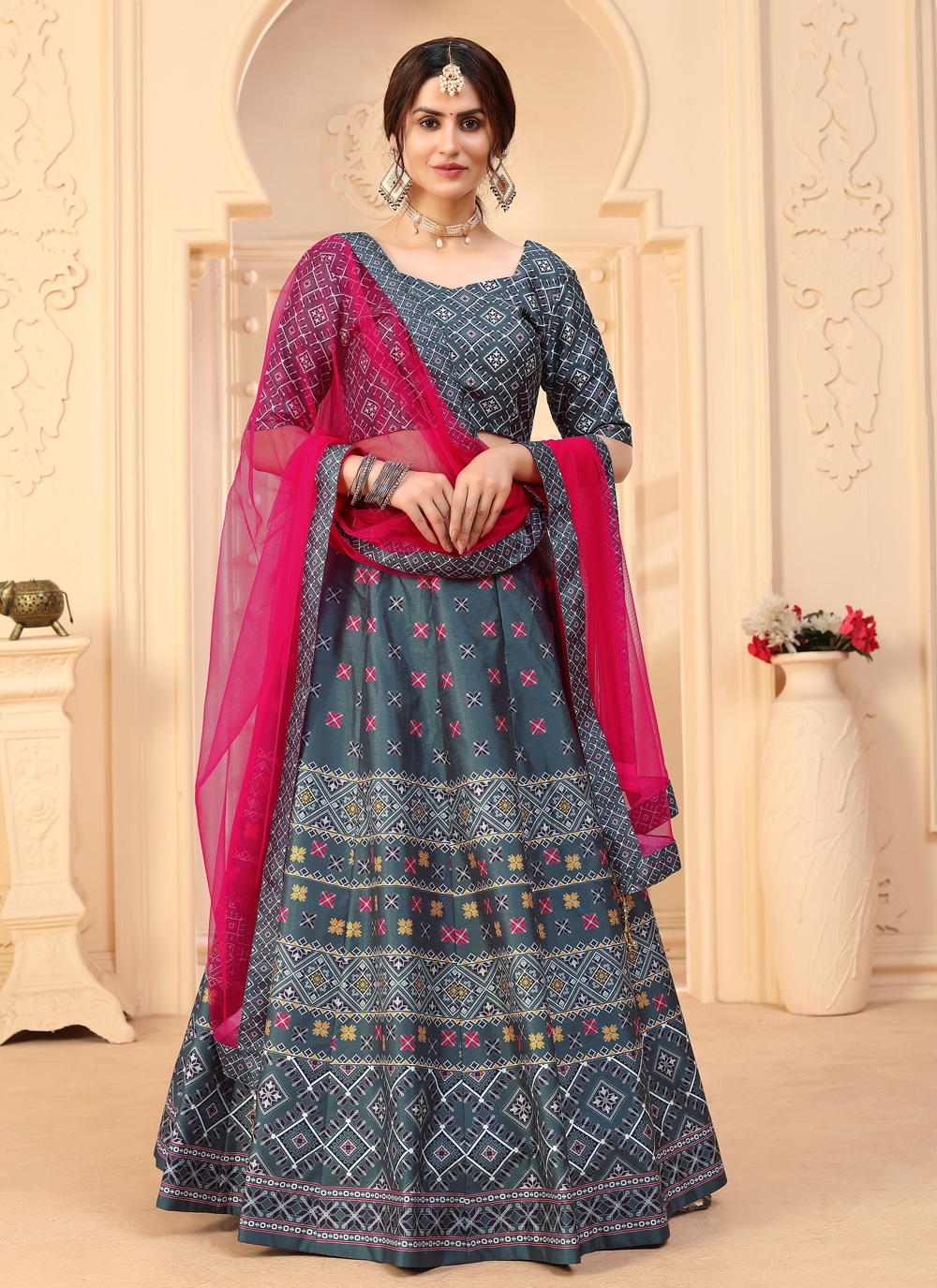 Buy Grey Lehenga Sets for Women Online in India - Indya