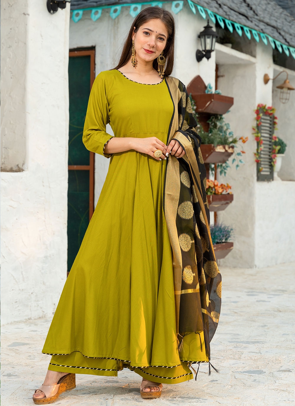 Buy Anarkali Suite Party Wear At Best Prices Online In India.