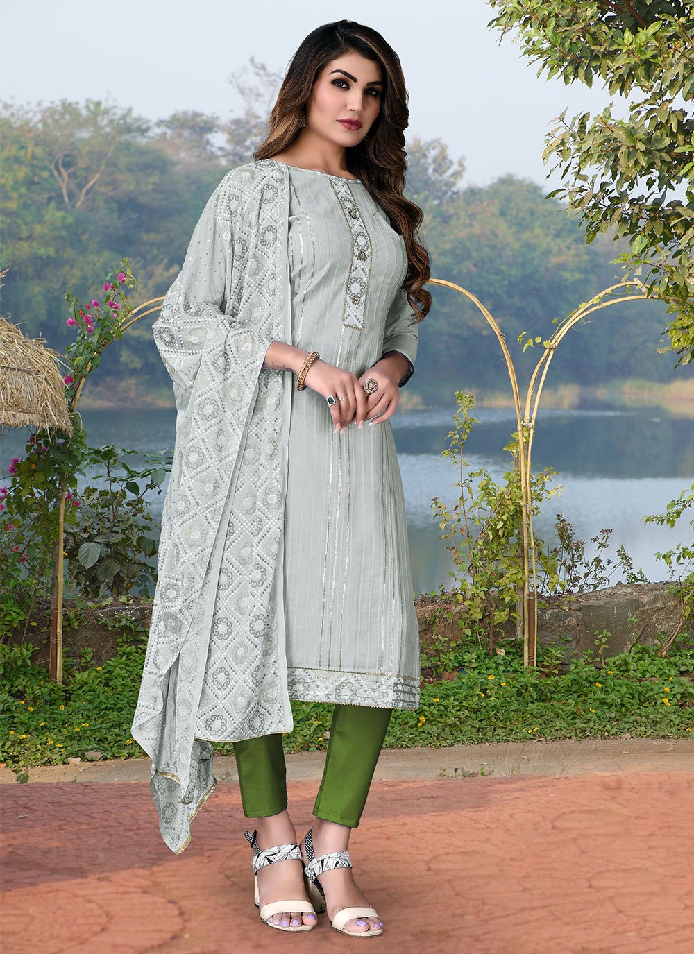 Salwar Suit at best price in Bilimora by JB Collection | ID: 7873252697