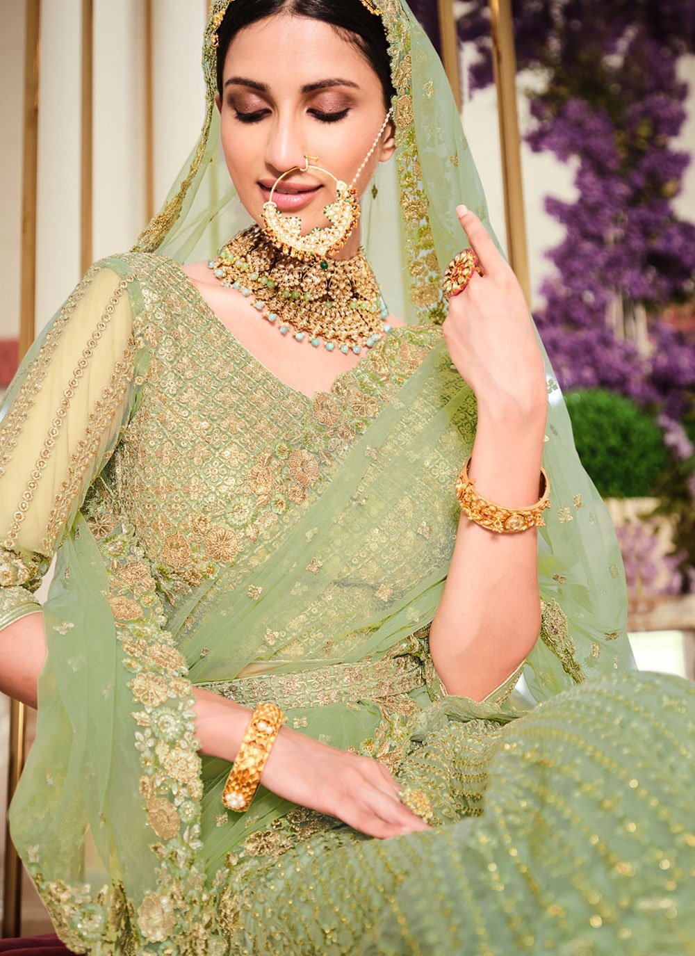 9 Lehenga for Engagement Ceremony Images You Can Buy Now