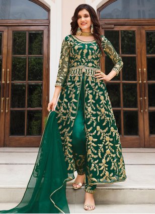 Chiffon - Dresses - Indo-Western Dresses: Buy Indo-Western Outfits for  Women Online