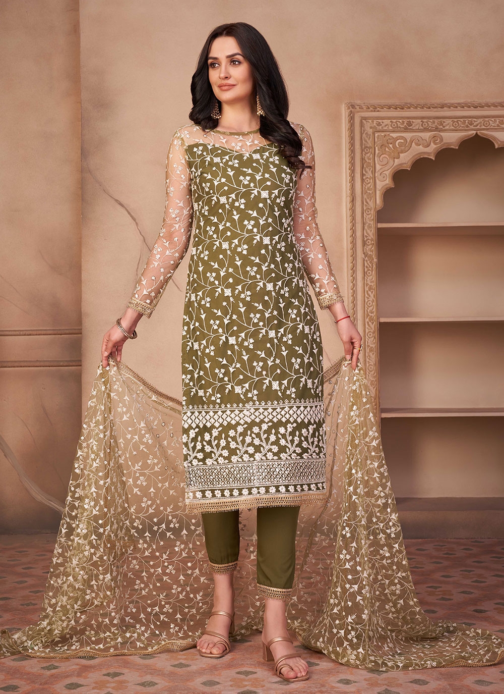 net salwar suit online