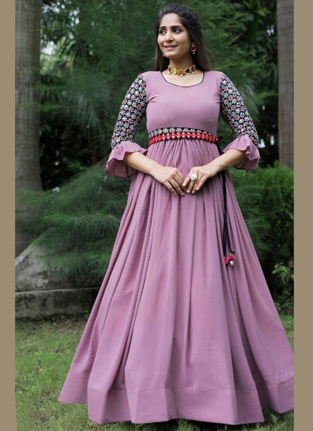 Buy Fancy Fabric Designer Contemporary Style Saree Online