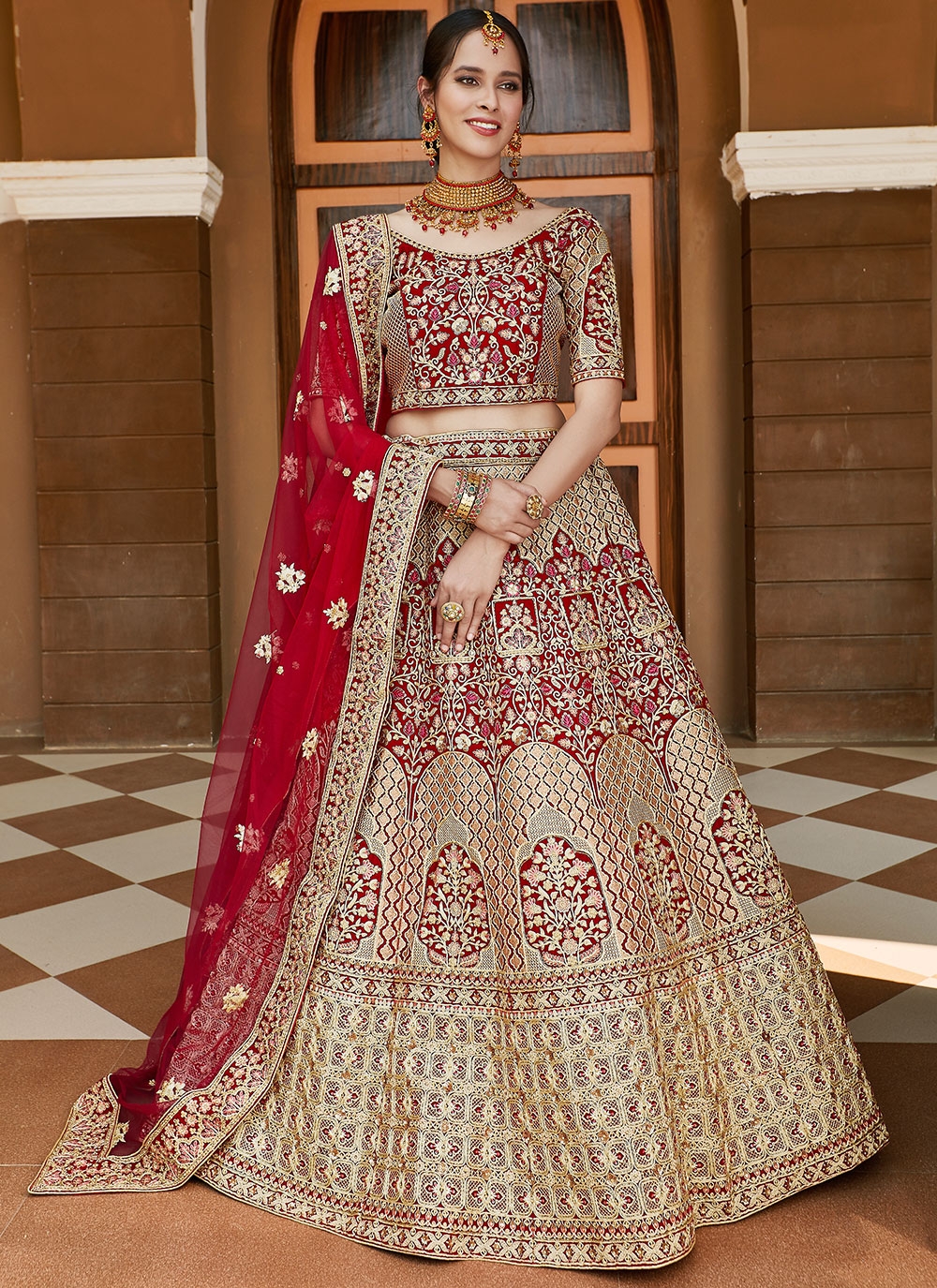 Shubhkala Guldasta Vol-9 Exclusive Bridal Embroidered Semi Stitched Lehenga  Choli Collection,