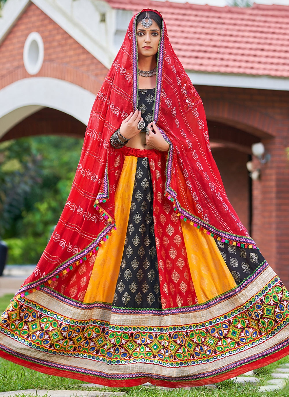 Buy Rajasthani Lehenga Choli Online - Bella Signora