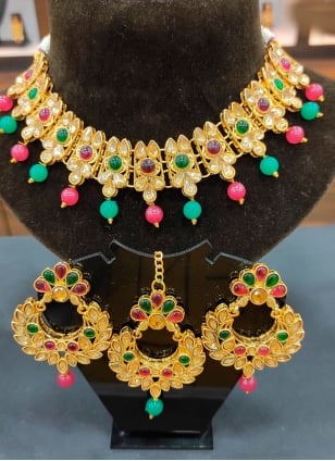 Multi Colour Jewellery Set for Women