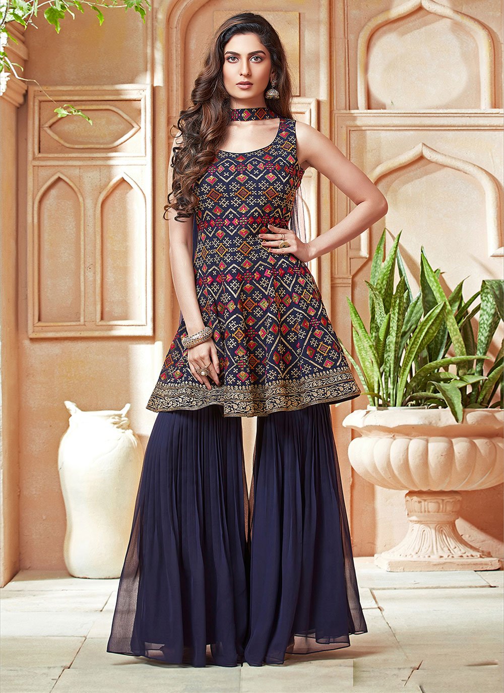 Shop Sharara Suits for Women Online in India | Libas