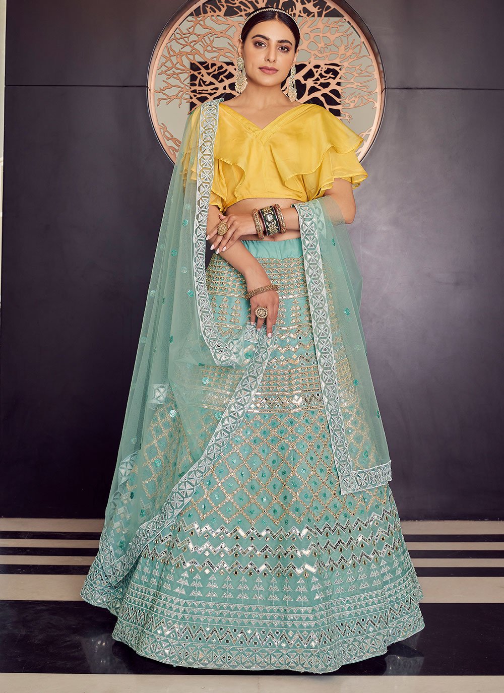 Bagru Printed Lehenga Choli Set Perfect for Women Charm of Ethnic Wear |  eBay