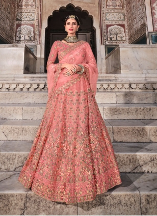 Bollywood Indian Pakistani Bridal Ethnic Party Lengha Wedding Wine Lehenga  Choli | eBay