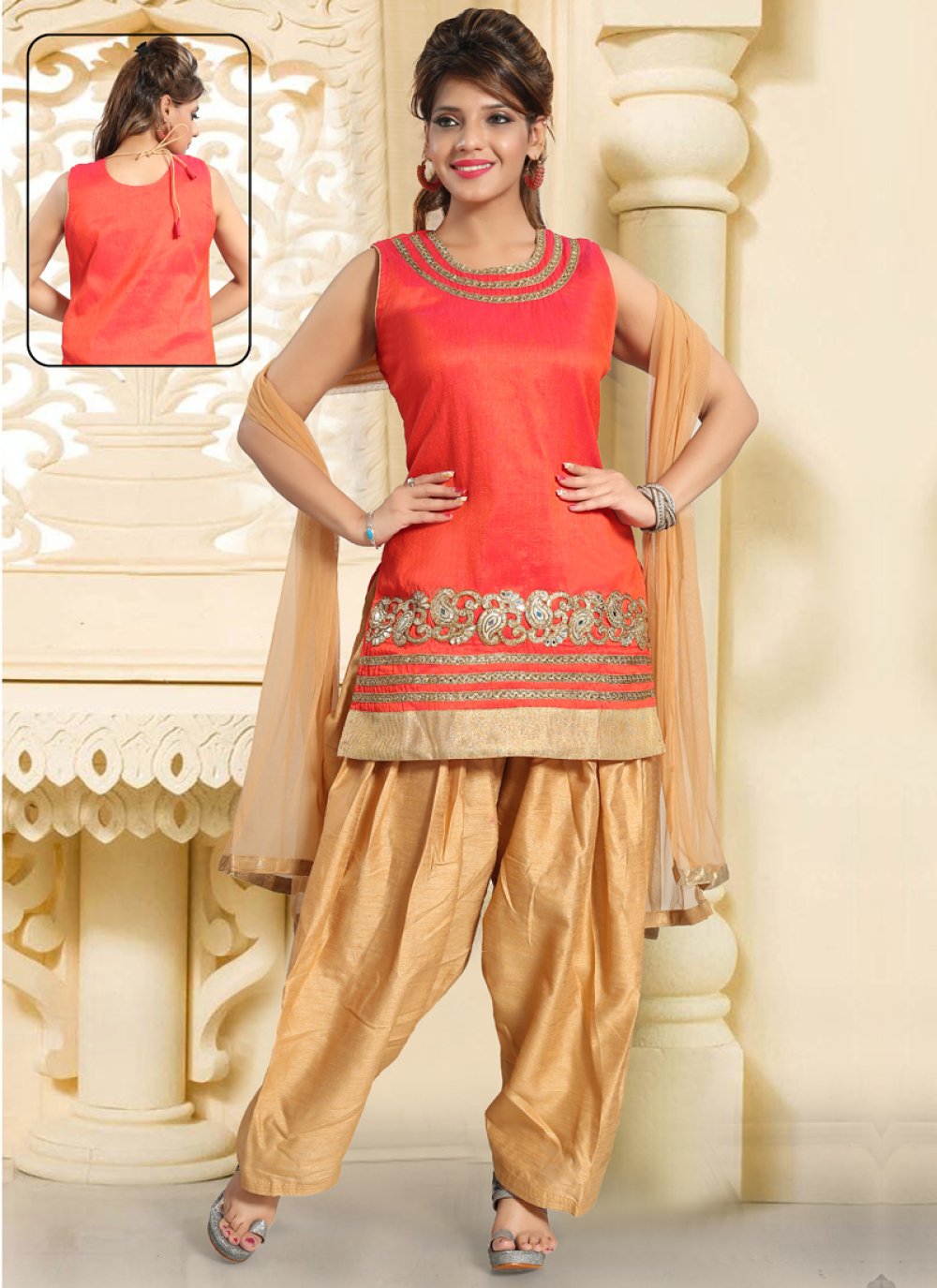 5-10 Year Kids Girls Patiala Dress at Rs.550/Piece in mumbai offer by Kumar  And Company