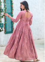 Pink Casual Designer Gown