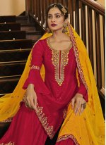 Pink Festival Designer Pakistani Salwar Suit