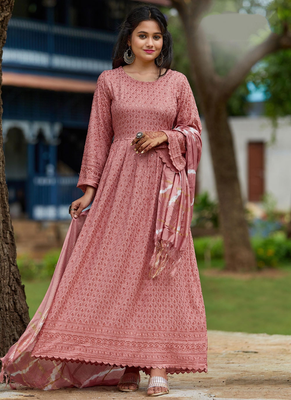 Readymade ethnic clearance gowns online