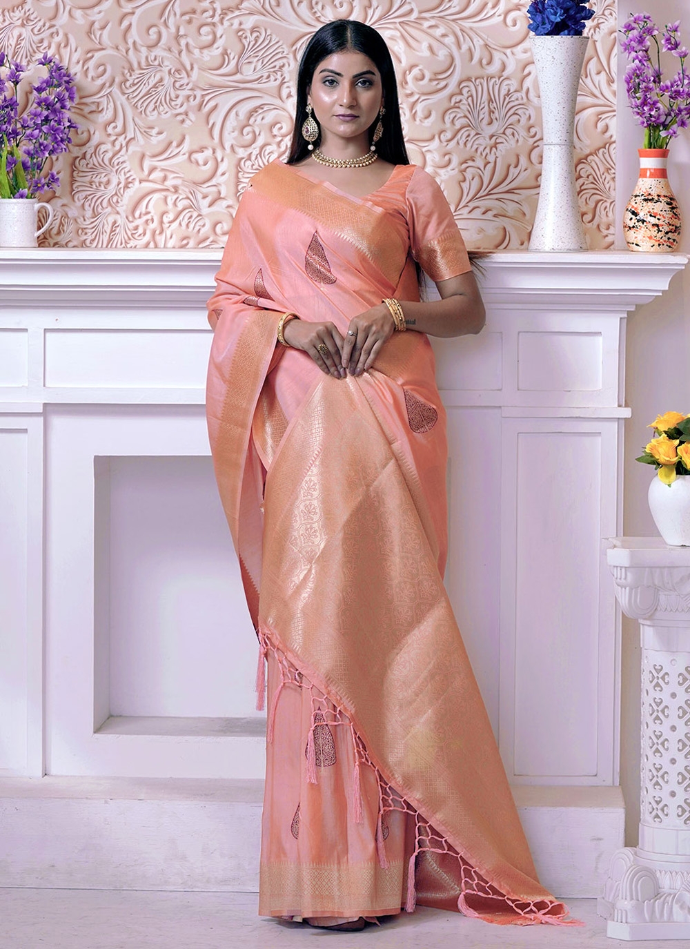 Paithani Katan Silk Saree – Shop@DVIJA