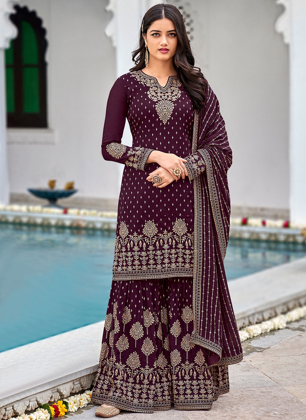 palazzo salwar designs