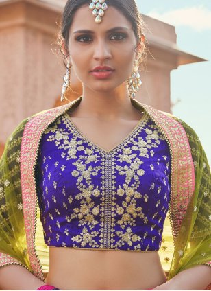 Rani Silk Designer Lehenga Choli