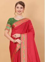 Red Kanjivaram Silk Classic Saree