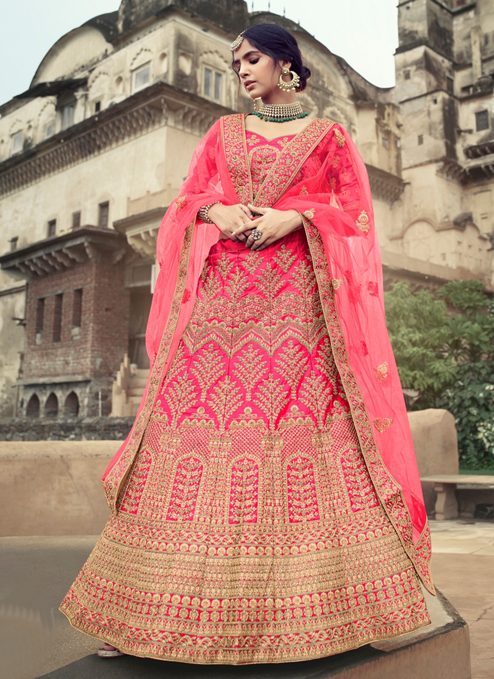 Preferable Art Silk Mehndi Lehenga Choli -