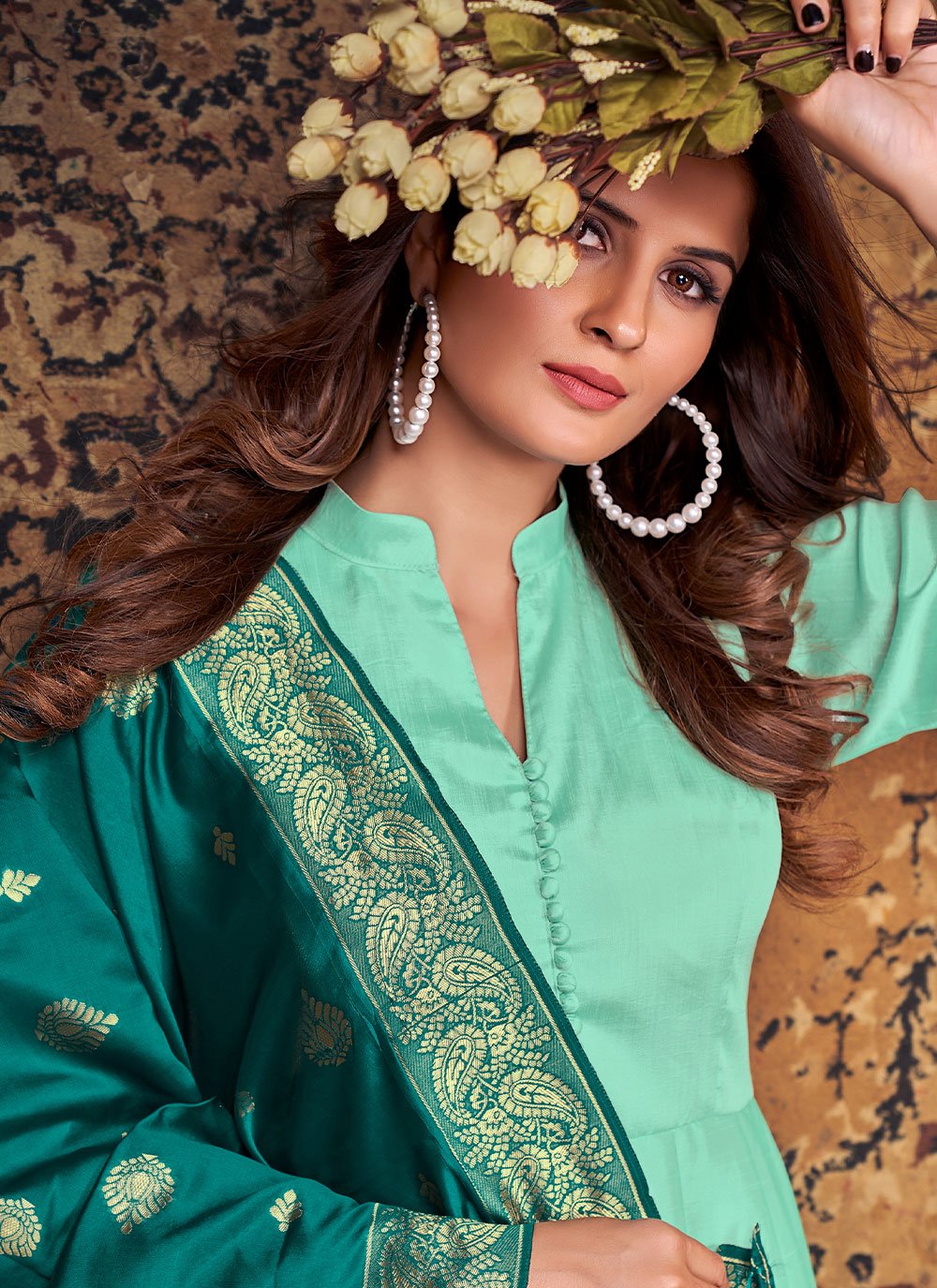 Pink Modal Silk Plain Salwar Suit Material – Rajnandini Fashion