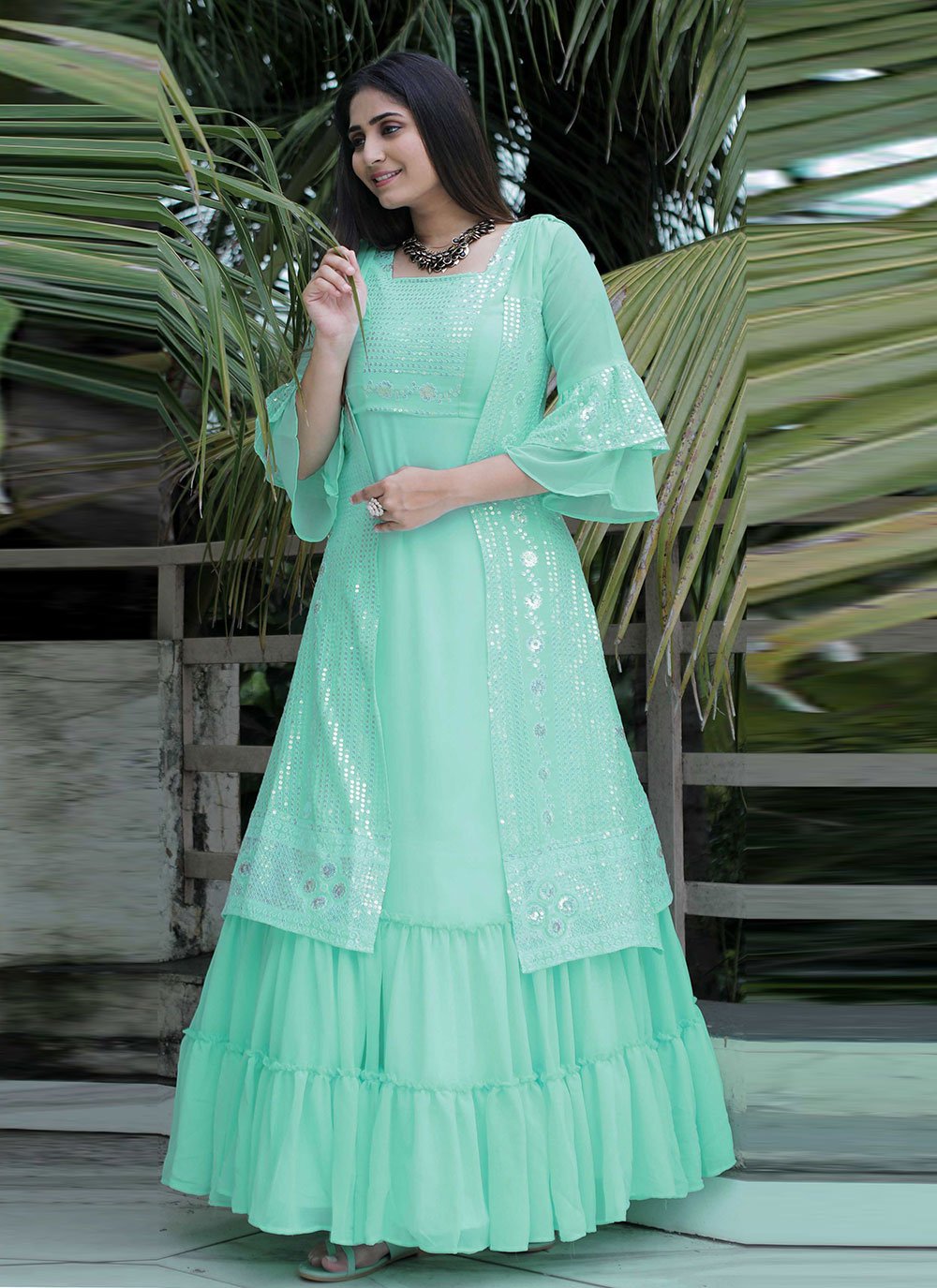 Update more than 78 sea green color kurti best