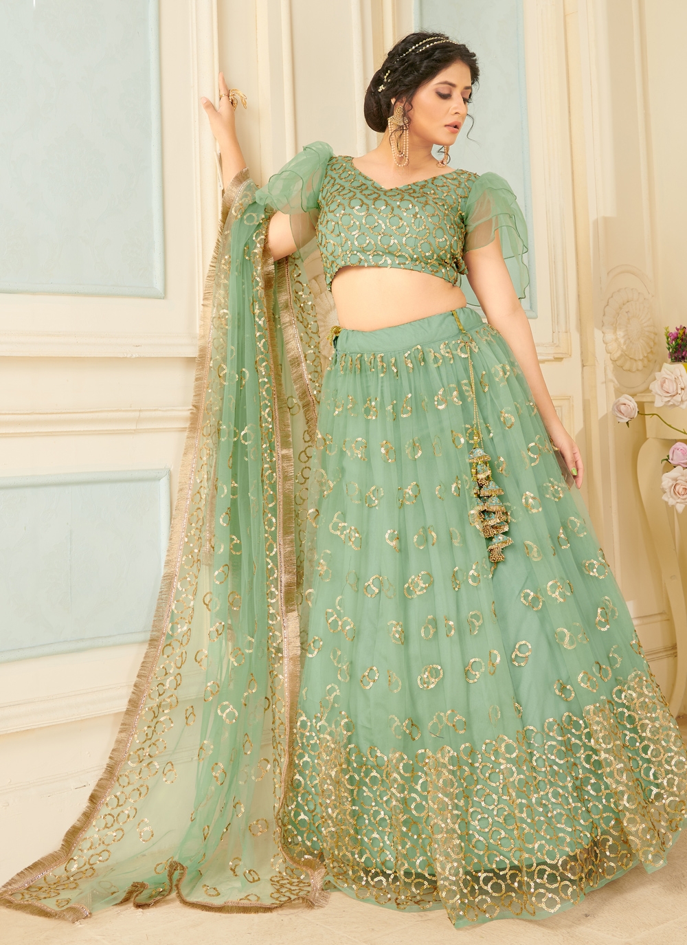 What is the best lipstick for a green lehenga? - Quora