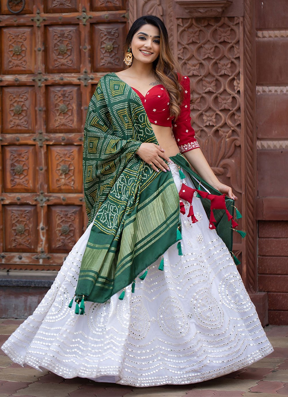 10 Stunning Designs of White Lehenga Choli for Special Occasions