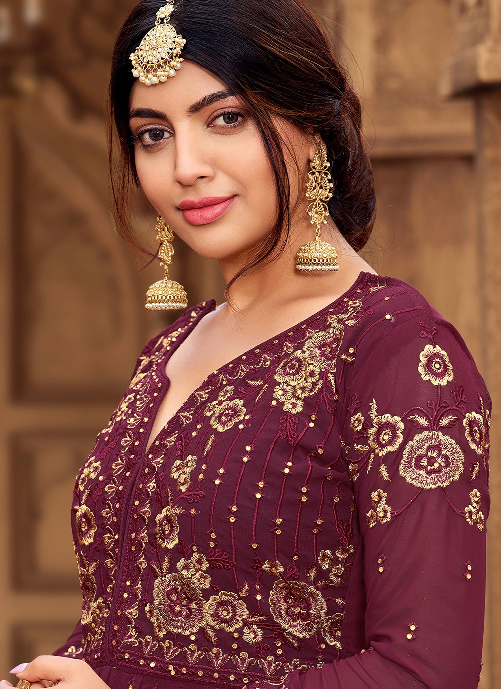 Which type of earrings are suitable for a salwar suit  Quora