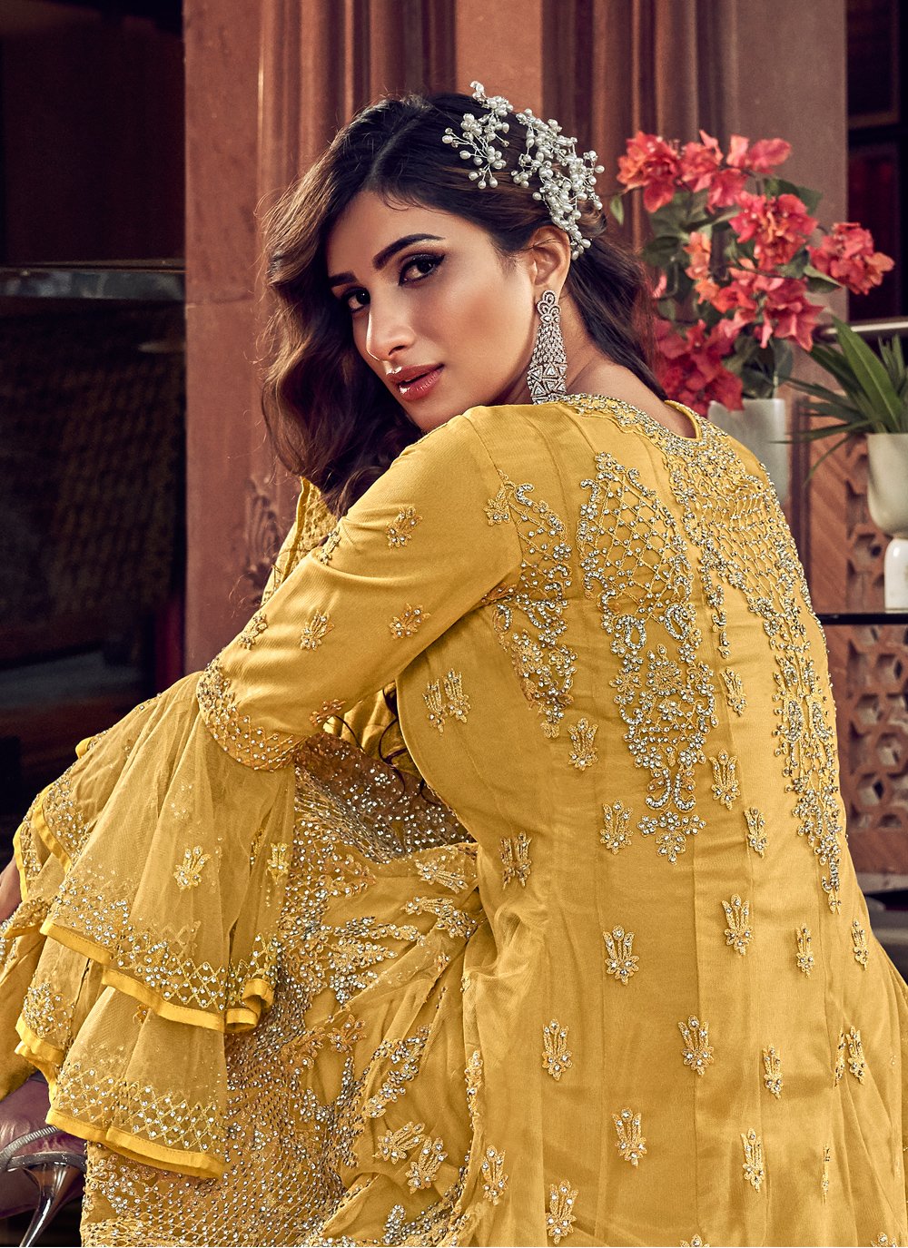 Buy Yellow Wedding Pant Style Suit Online : Italy -