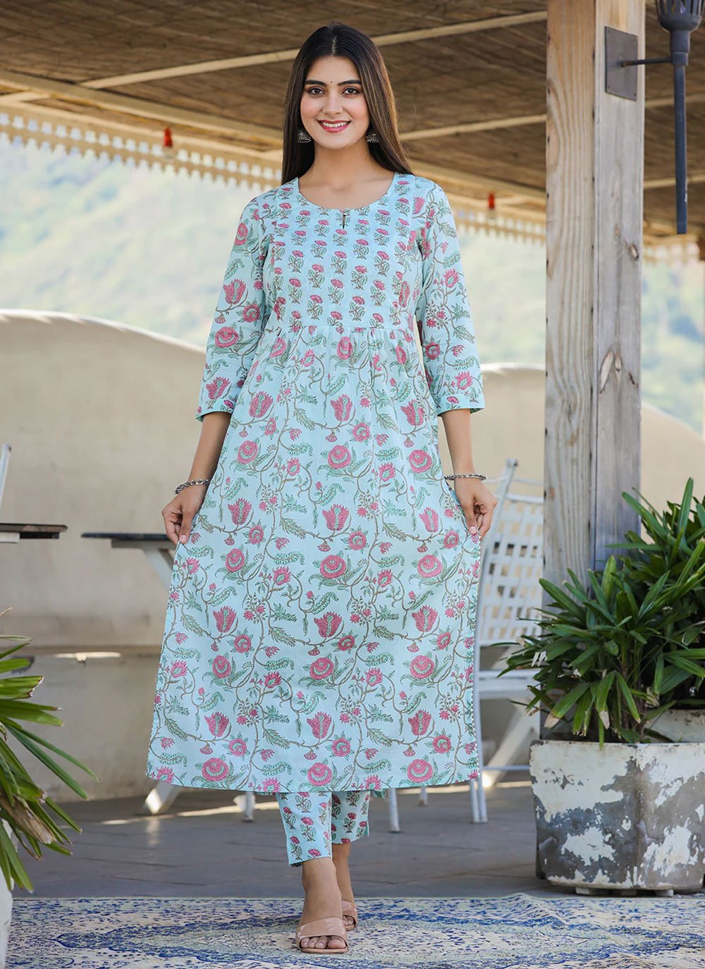 Buy Latest Designer Kurtis Online for Woman | Handloom, Cotton, Silk  Designer Kurtis Online - Sujatra | Kurta neck design, Collar kurti design,  Kurti neck designs