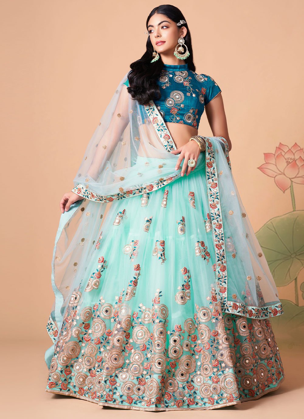 Shop Ghagra Choli Design for Women Online from India's Luxury Designers 2023