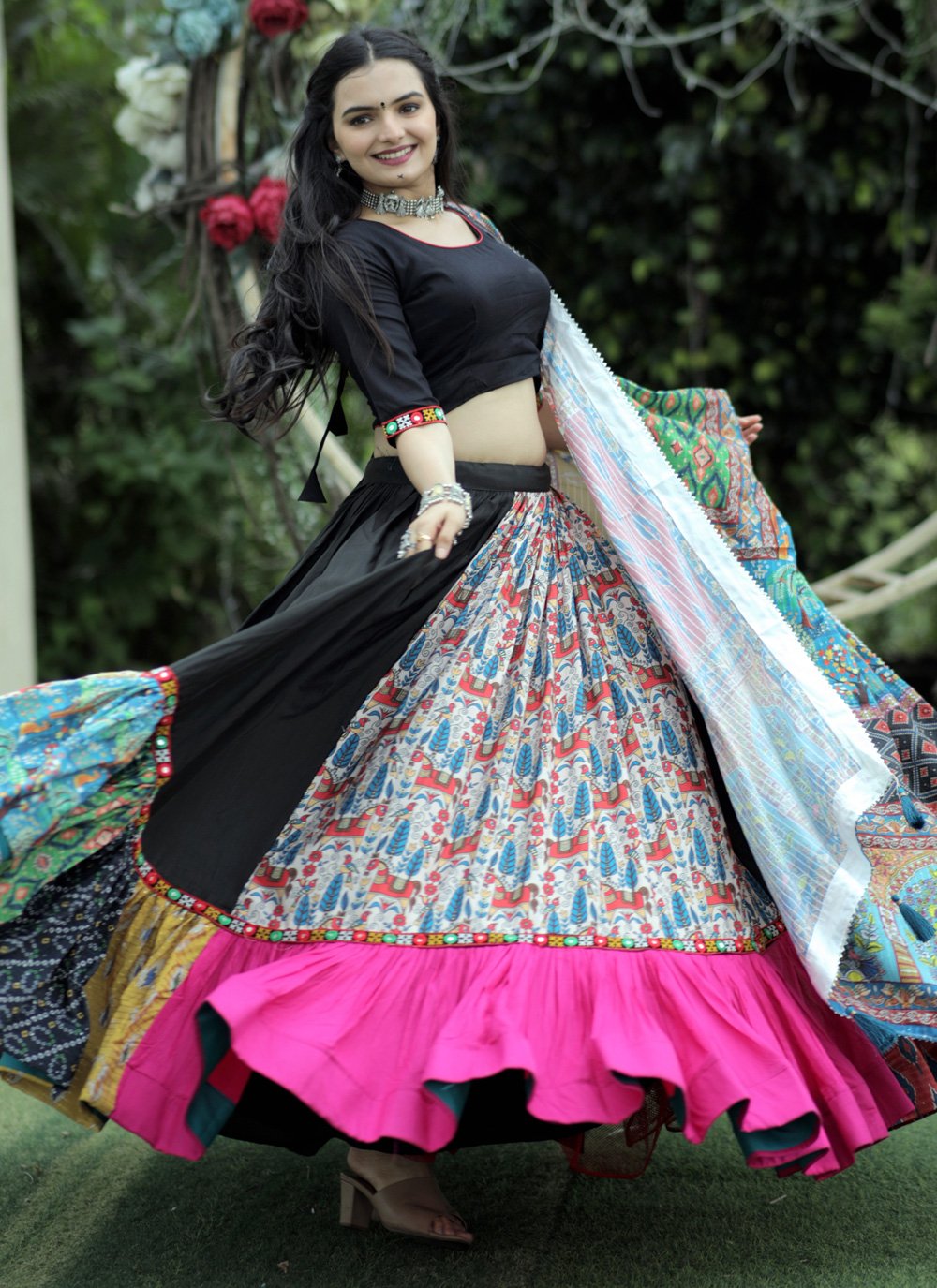 Stunning Ready to Wear Lehenga Saree at Rs.1149/Piece in surat offer by  Aaradhya Fashion