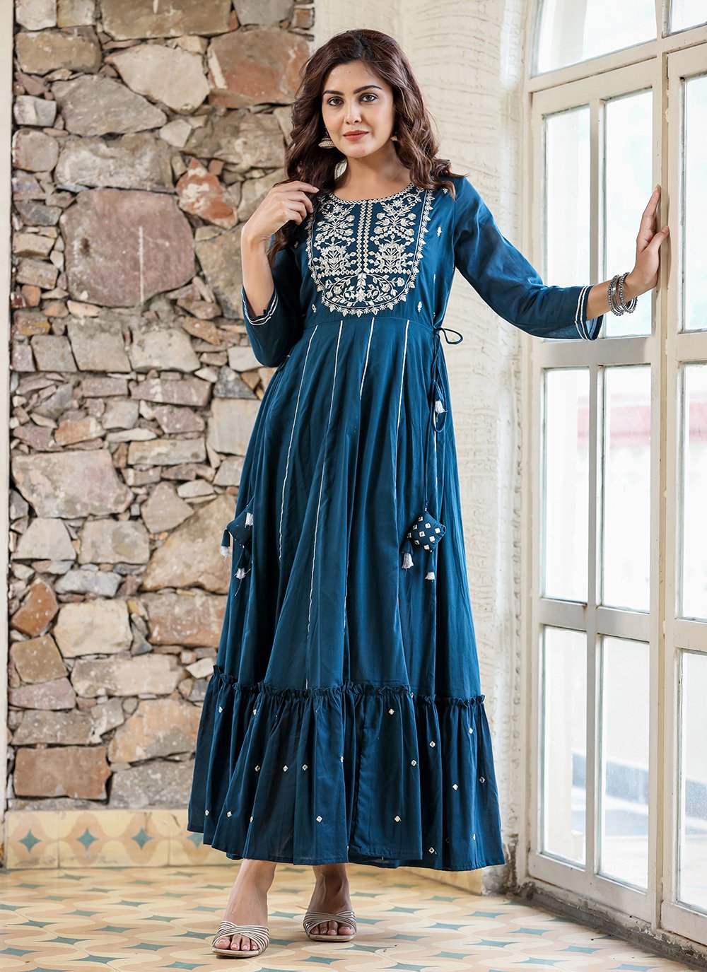 Buy Organza Dress online from Manee Fashion | Cocktail evening dresses,  Party wear indian dresses, Pink evening dress