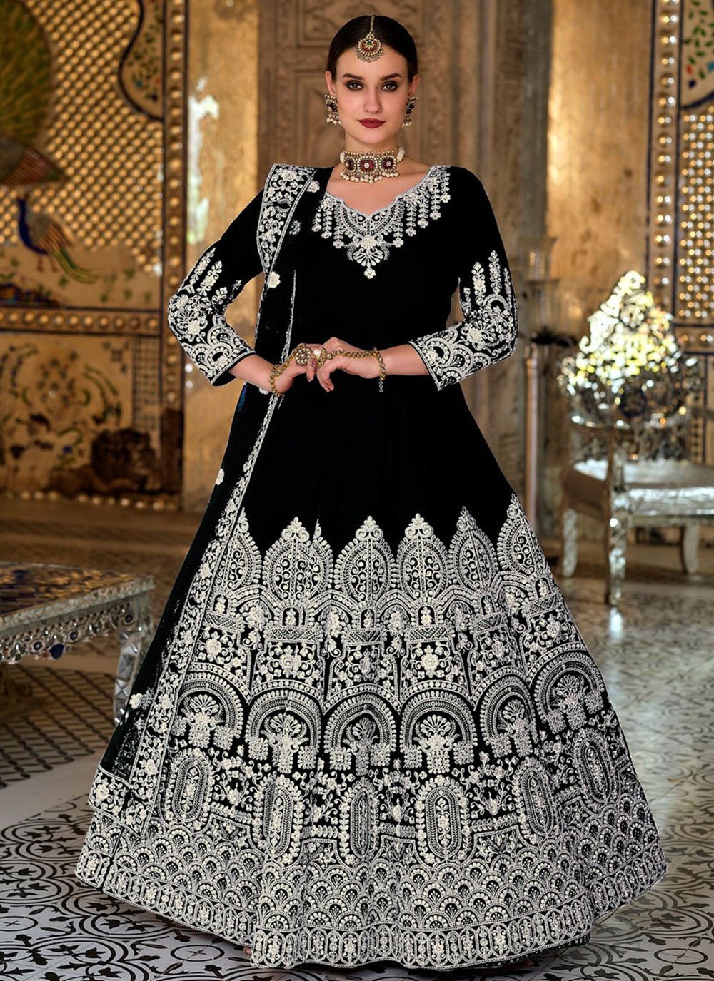 Buy Aarika Girls Black Colour Gown Online at Best Prices in India - JioMart.