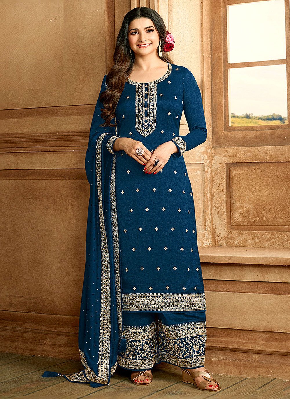 Buy Online Heavy Net With Sequence Embroidery And Stone Work Sky Blue Color  Pakistani Suit From Fashion Bazar At best Price.