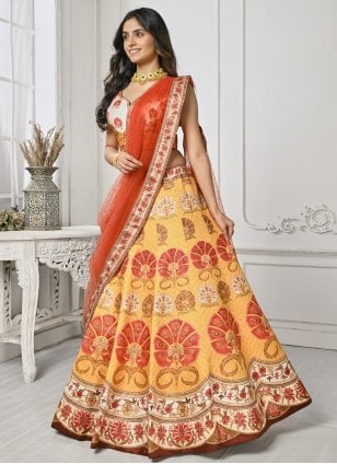 Sunny Yellow Lehengas - Bright & Cheerful for Celebrations - Seasons India