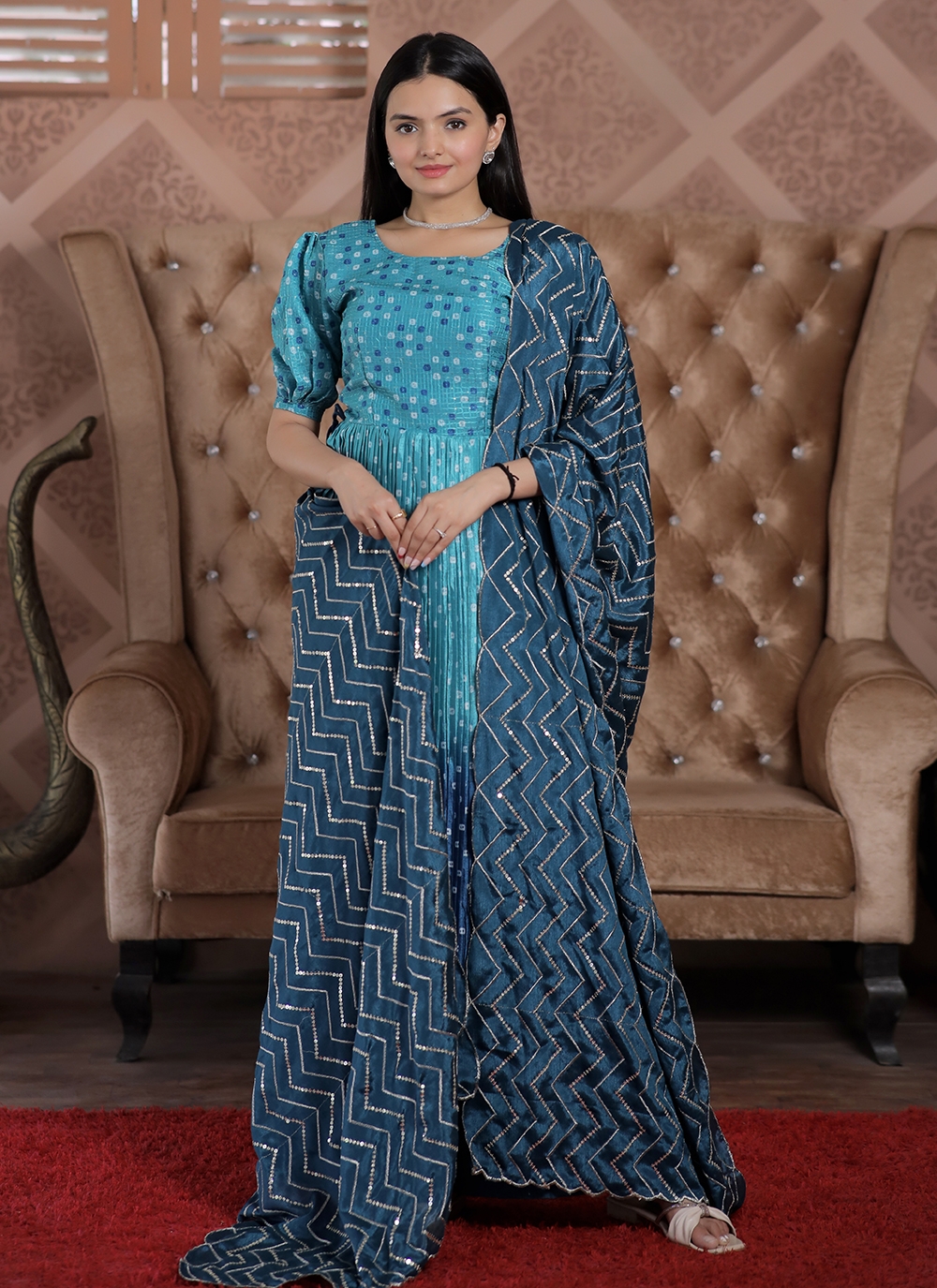 Firozi on sale salwar suit